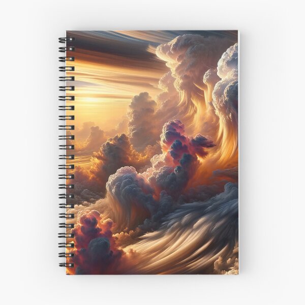 Item preview, Sunset Dreams: Majestic Clouds in a Dance of Colours designed and sold by ArtComixHaven.