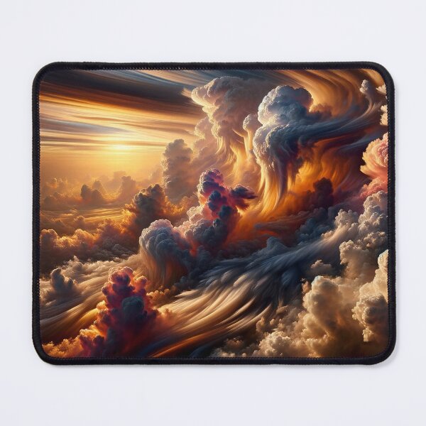 Item preview, Sunset Dreams: Majestic Clouds in a Dance of Colours designed and sold by ArtComixHaven.