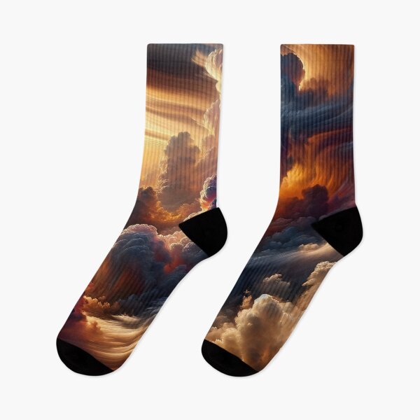 Item preview, Sunset Dreams: Majestic Clouds in a Dance of Colours designed and sold by ArtComixHaven.