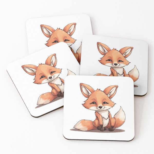 Item preview, Happy Fox designed and sold by ZuzuDesign2024.