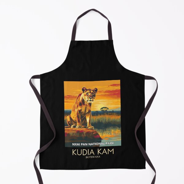 Artikelvorschau, Nxai Pan National Park in Kudia Kam - Botswana entworfen und verkauft von StudioRedKoala.