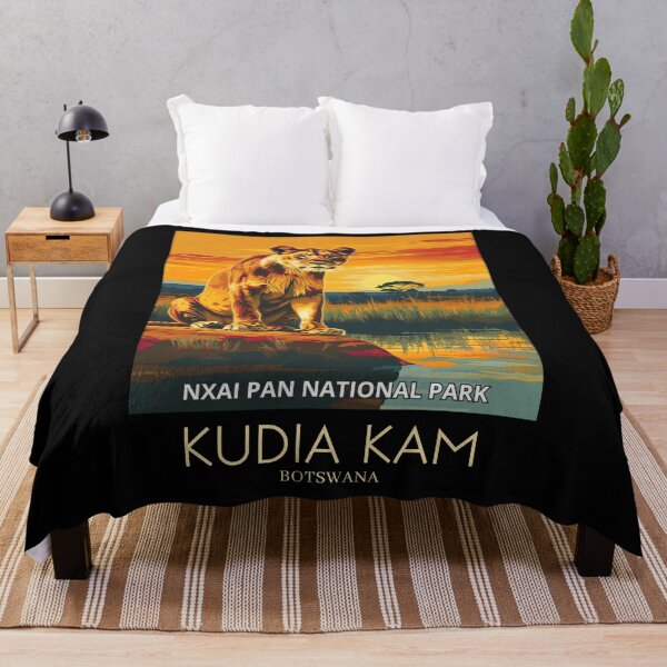 Artikelvorschau, Nxai Pan National Park in Kudia Kam - Botswana entworfen und verkauft von StudioRedKoala.