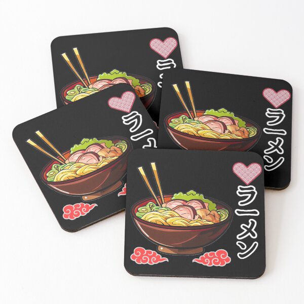 Item preview, Love Ramen Bowl Anime Japanese Heart & Letters designed and sold by OB Print.