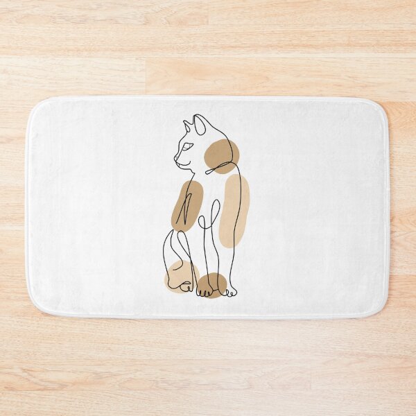 Item preview, Cat One Line designed and sold by hemp3x.