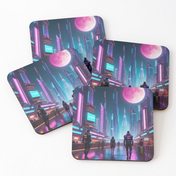 Artikelvorschau, Futuristic Cityscape at Night #127 entworfen und verkauft von CreativeKreis.