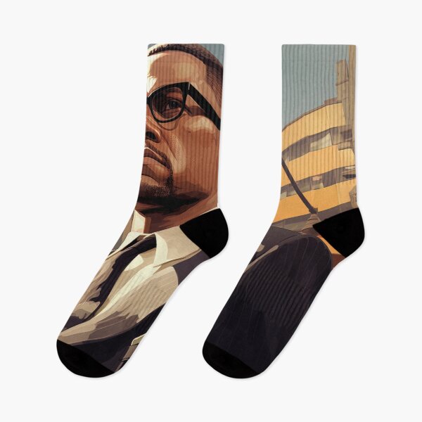 Item preview, Malcolm X | Hip Hop style designed and sold by ComicsFactory.