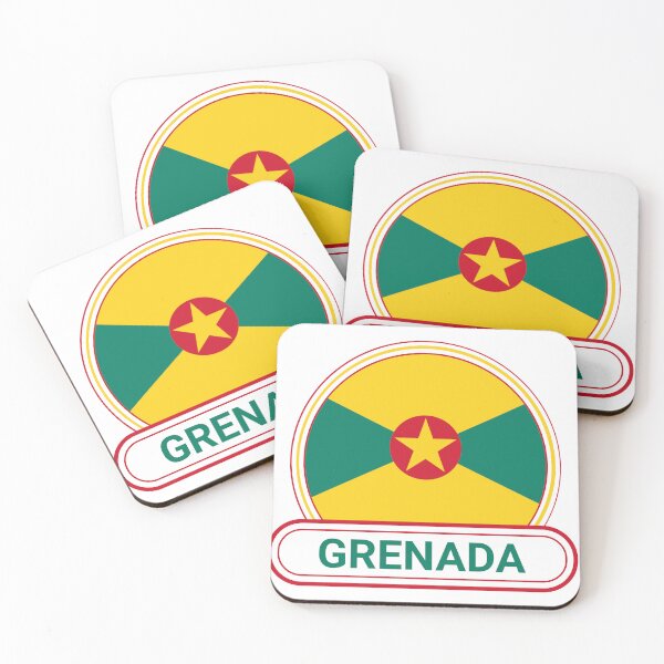 Item preview, Grenada Country Badge - Grenada Flag designed and sold by chrisrivait.