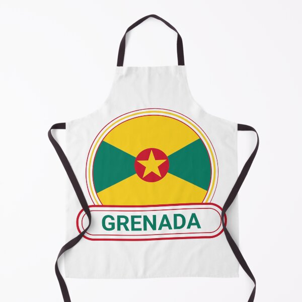 Item preview, Grenada Country Badge - Grenada Flag designed and sold by chrisrivait.