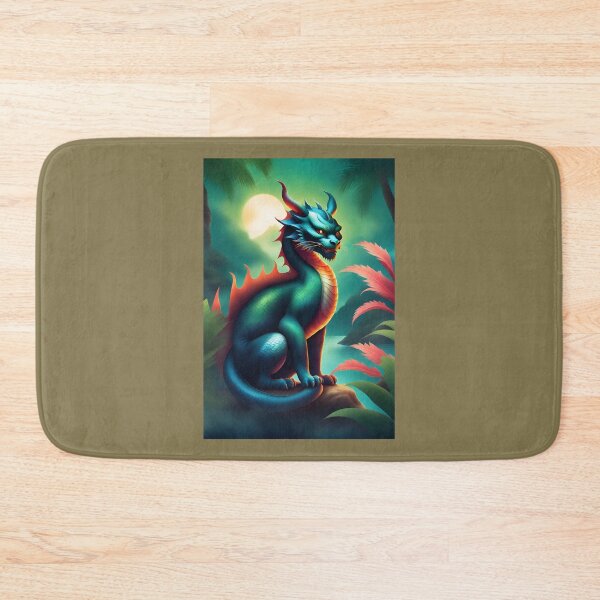 Item preview, Mysterious Cat Dragon designed and sold by GleamingGiant.