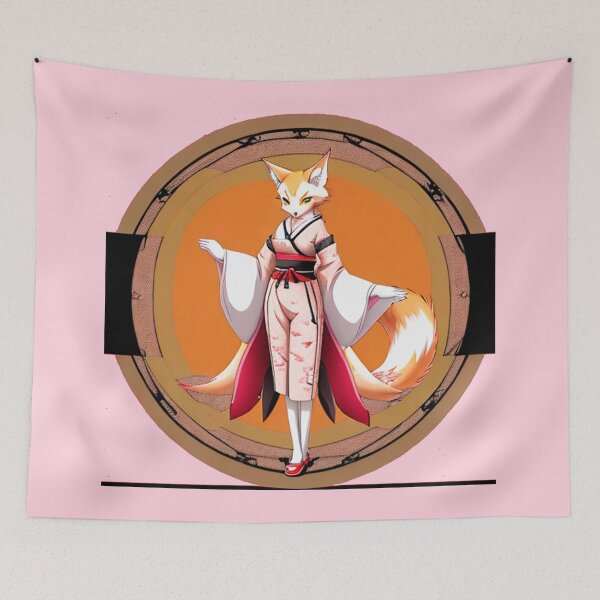 Item preview, Kitsune in patterns designed and sold by PatronesKawai.