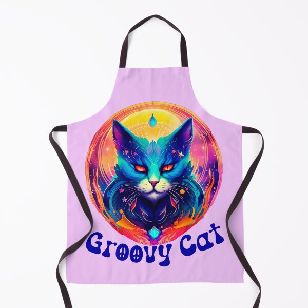 Item preview, Groovy Cat 1 designed and sold by DigitalandPhoto.
