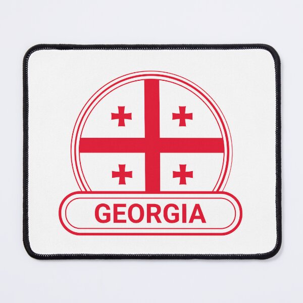 Item preview, Georgia Country Badge - Georgia Flag designed and sold by chrisrivait.