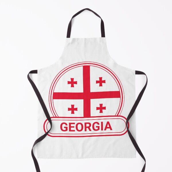 Item preview, Georgia Country Badge - Georgia Flag designed and sold by chrisrivait.