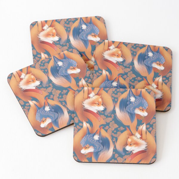 Item preview, Kitsune in patterns designed and sold by PatronesKawai.