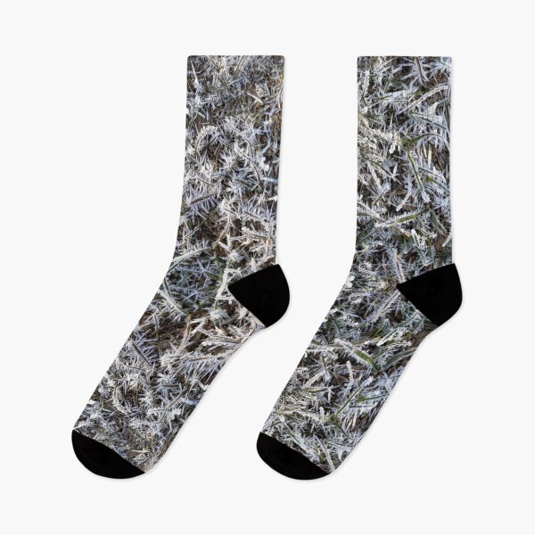 Item preview, Ice crystals on grass in a repeating pattern  designed and sold by Robin3DT.
