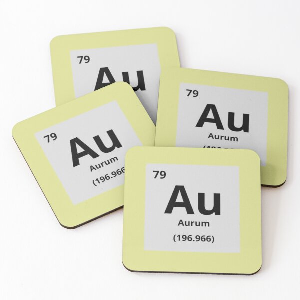 Item preview, Periodic table 79 designed and sold by jb-joaofranca.
