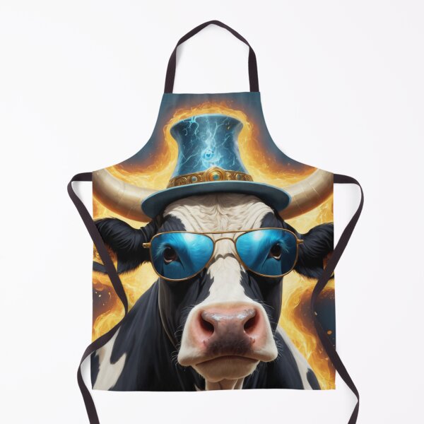 Item preview, The mysterious cow is wearing sunglasses designed and sold by Great-store4U.