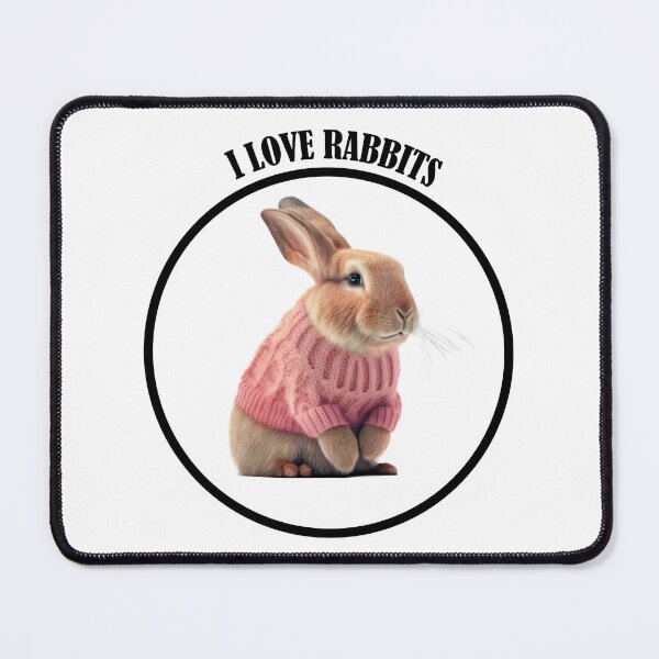 Item preview, I love rabbits designed and sold by mikistudio.
