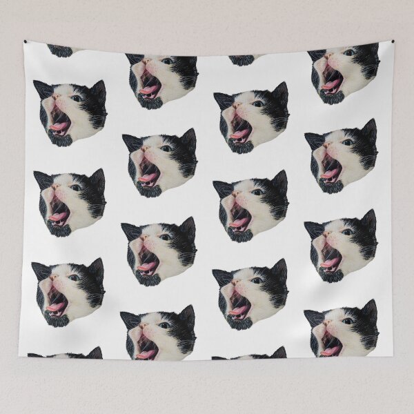 Item preview, Cat drawing with colored pencils designed and sold by DipakSonarArt.