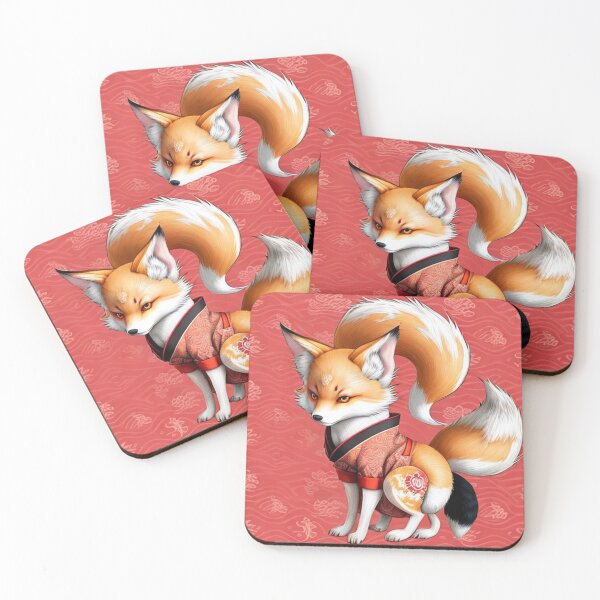 Item preview, Kitsune in patterns designed and sold by PatronesKawai.