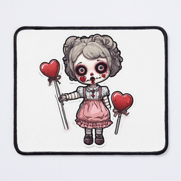 Item preview, Valloween Doll with Lollipop  designed and sold by CyberArtistOne.