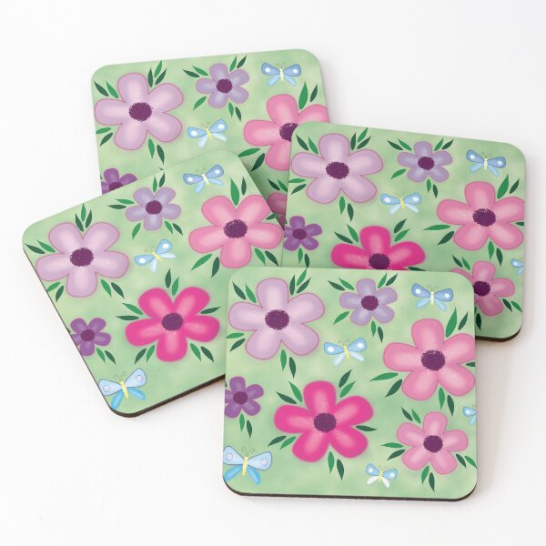Item preview, flowers and butterflies designed and sold by LiudmylaMaika.
