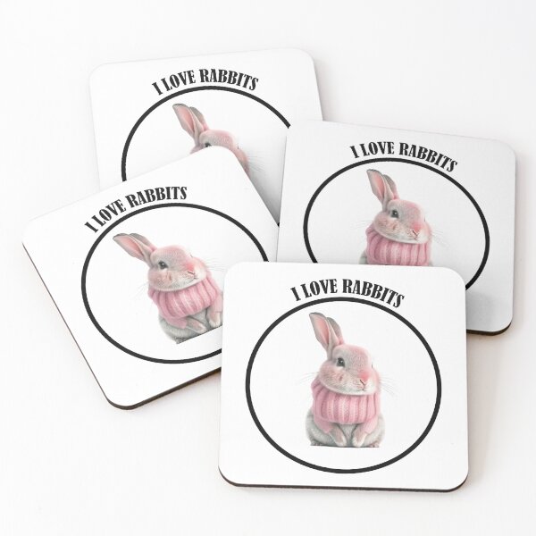 Item preview, I love rabbits designed and sold by mikistudio.