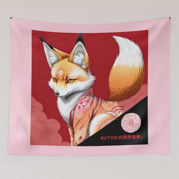 Item preview, Kitsune in patterns designed and sold by PatronesKawai.