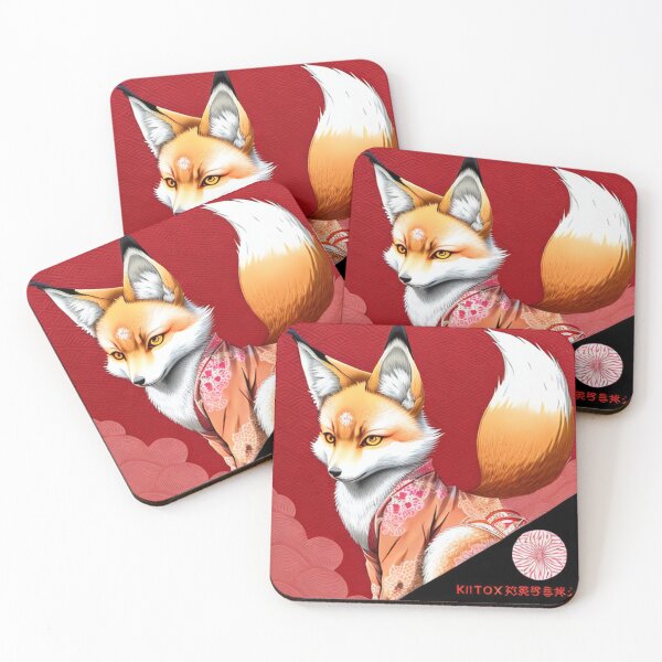 Item preview, Kitsune in patterns designed and sold by PatronesKawai.