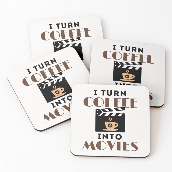 Item preview, I Turn Coffee into Movies Screenwriter Movie Producer designed and sold by jaygo.