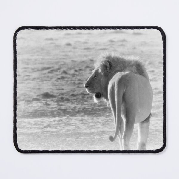 Item preview, "King of Ngorongoro" (B&W) designed and sold by Andreas Koerner.