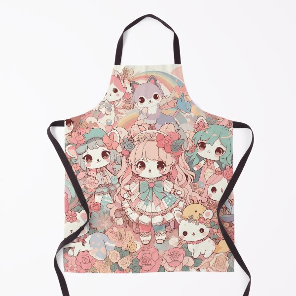 Item preview, Anime Girl Desk Mat, Bath Mat, Mouse Pad designed and sold by KitonicTees.