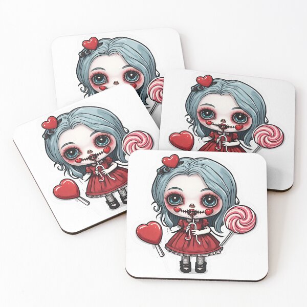 Item preview, Valloween Doll with Lollipop  designed and sold by CyberArtistOne.