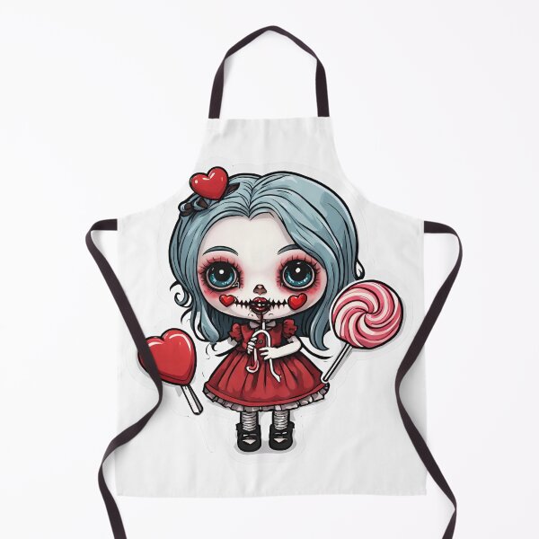 Item preview, Valloween Doll with Lollipop  designed and sold by CyberArtistOne.