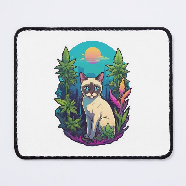 Item preview, Siamese Kitty Kat Morning Sessions designed and sold by wojysmokes.