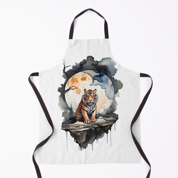 Item preview, cute tiger on flying island designed and sold by Karaz's Animal Kingdom.
