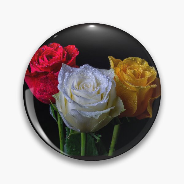 Item preview, Three roses red white and yellow 410 designed and sold by PHILIP CHALK.