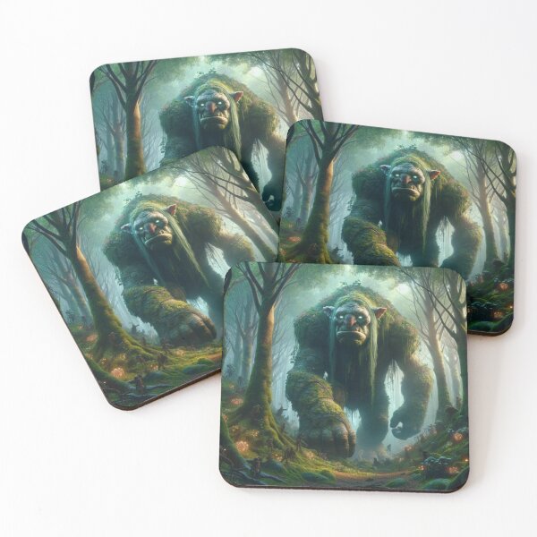 Item preview, The giant troll in magical forest designed and sold by Lumen-art.