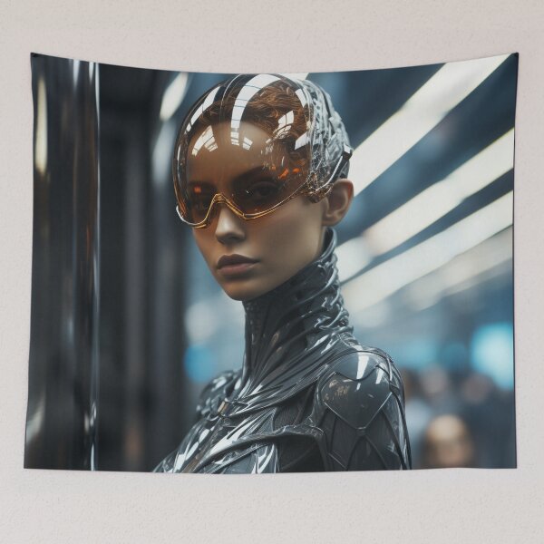 Item preview, Alien Girl Subway Joy designed and sold by oilidesing.