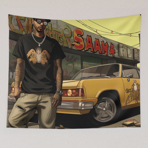 Item preview, Mango | Hip Hop style designed and sold by ComicsFactory.