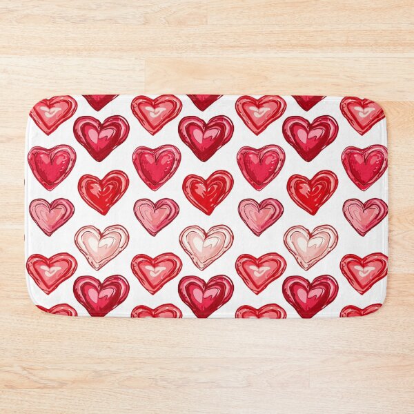 Item preview, Candy Apple Heart Crush: Lustrous Red Doodles designed and sold by ColorfulVanilla.