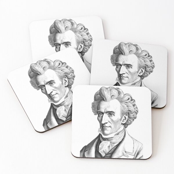 Item preview, Portrait of Soren Kierkegaard designed and sold by NTGUILTY.