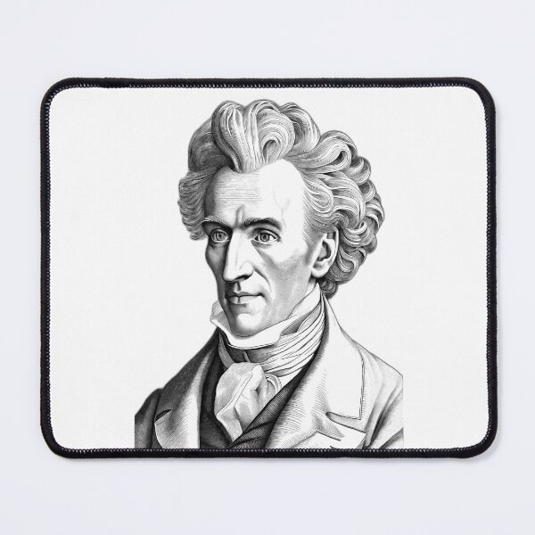 Item preview, Portrait of Soren Kierkegaard designed and sold by NTGUILTY.