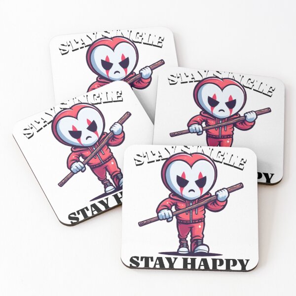 Item preview, STAY SINGLE STAY HAPPY designed and sold by ImaginateStores.