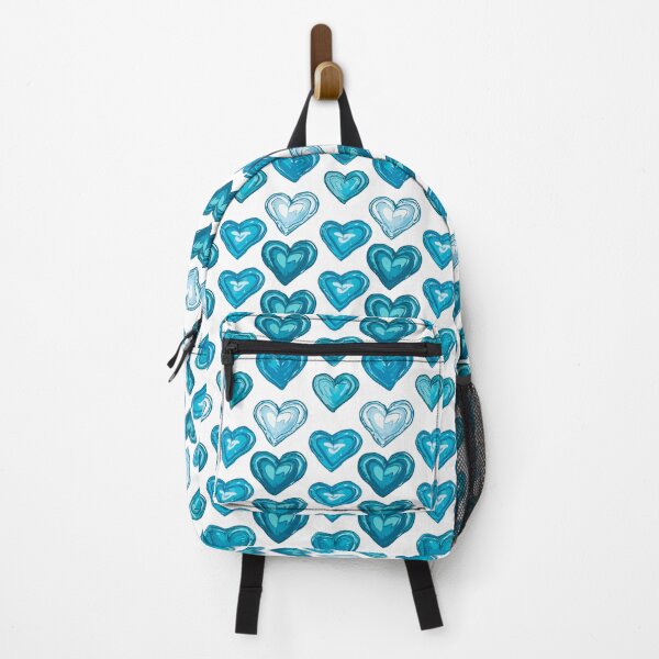 Item preview, Turquoise Heart Motif Illustration designed and sold by ColorfulVanilla.