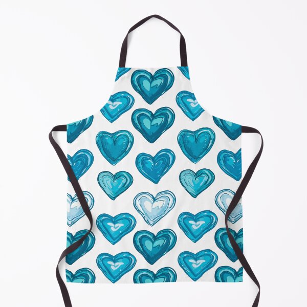 Item preview, Turquoise Heart Motif Illustration designed and sold by ColorfulVanilla.
