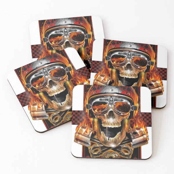 Item preview, Biker Skull designed and sold by Peter Kaul.