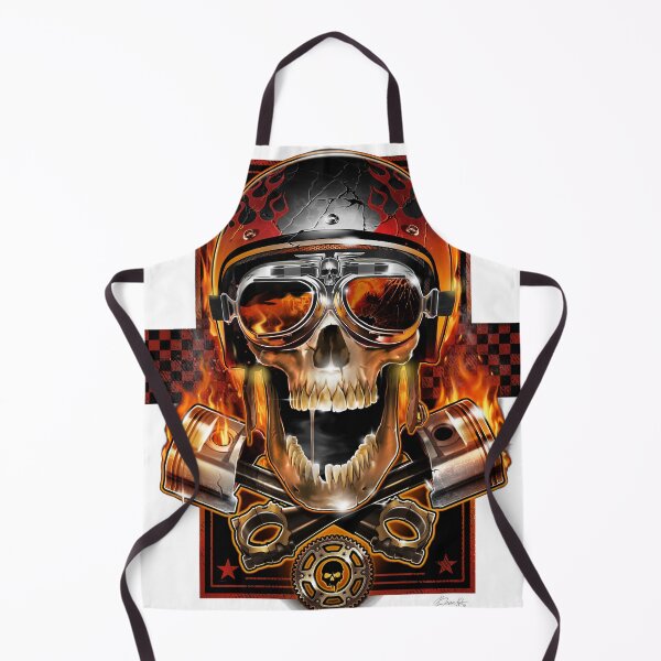 Item preview, Biker Skull designed and sold by Peter Kaul.