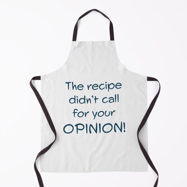 Item preview, Opinion Apron designed and sold by Five on Five Designs.