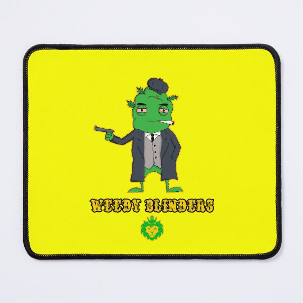 Item preview, Weedy Blinders designed and sold by GreenKingShop.